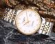 Perfect Replica Longines Rose Gold Diamond Bezel White Face 40mm Men's Watch (8)_th.jpg